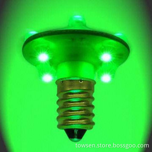 E10 LED Amusement/Fair Light for Amusement Rides, with 12pcs LEDs, 24/60V